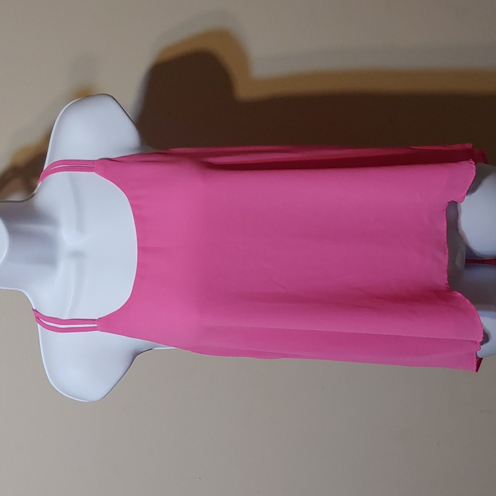 Pink MINE strappy tank
